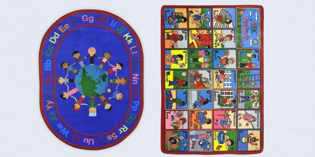Round vs Rectangle Rugs